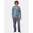 thumbnail image 3 of No Boundaries Men's & Big Men's Raglan Sleeve Thermal Shirt, Sizes XS-5XL, 3 of 7