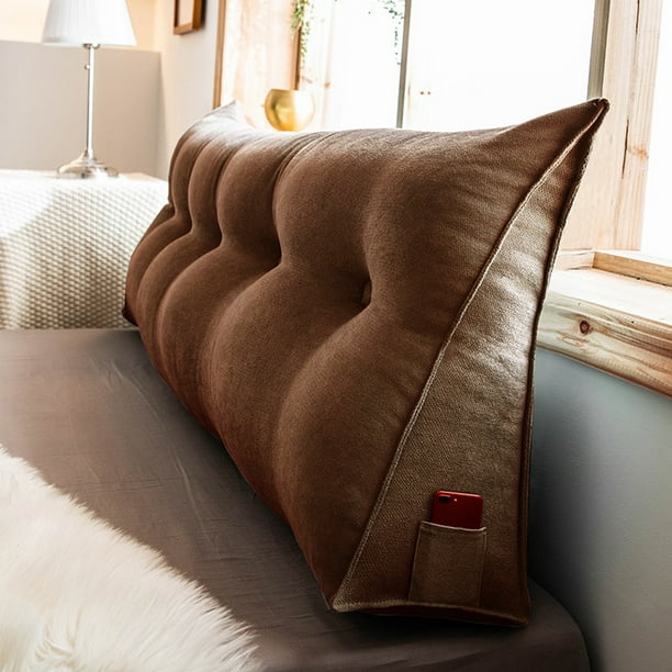 large bolster headboard backrest pillow