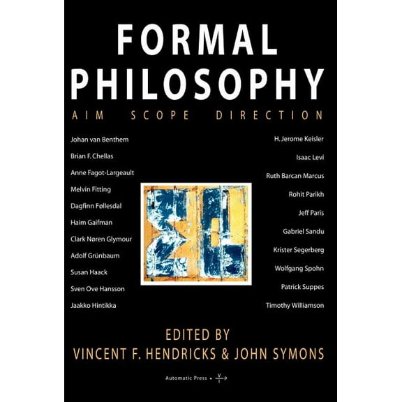 Formal Philosophy (Hardcover)