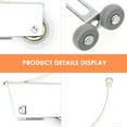 thumbnail image 2 of 4 Sets Window Track Roller Tail Cam Track Wheels Cabinet Sliding Wheel Rollers, 2 of 9