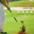 thumbnail image 3 of Golf Putter Sight Portable Golf Putting Trainer Golf Putt Putting Training Aim Improve Line Aids Corrector Tools Black, 3 of 5