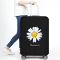thumbnail image 1 of 2022 Travel Accessories Suitcase Cover Daisy Pattern Luggage Protective Cover Elastic Dust Bag Case for 18-28 Inch Trolley Case 8daisy014 L, 1 of 6