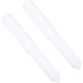 thumbnail image 1 of Toilet Paper Rolls 2pcs White Plastic Toilet Paper Roll Insert Spring Loaded Bathroom Replacement Rolls, 1 of 4
