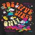 thumbnail image 3 of Disney - Mickey & Friends - Mickey & Minnie - Positive Vibes Only - Toddler And Youth Girls Short Sleeve Graphic T-Shirt, 3 of 5