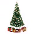 thumbnail image 2 of Juego de adornos con forma de bola de árbol de Navidad Ogrmar, 119 quilates, color dorado, 2 of 6