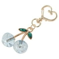 thumbnail image 5 of Unique Bargains Fashion Crystal Cherry Handbag Charm Blue 1 Pc, 5 of 5