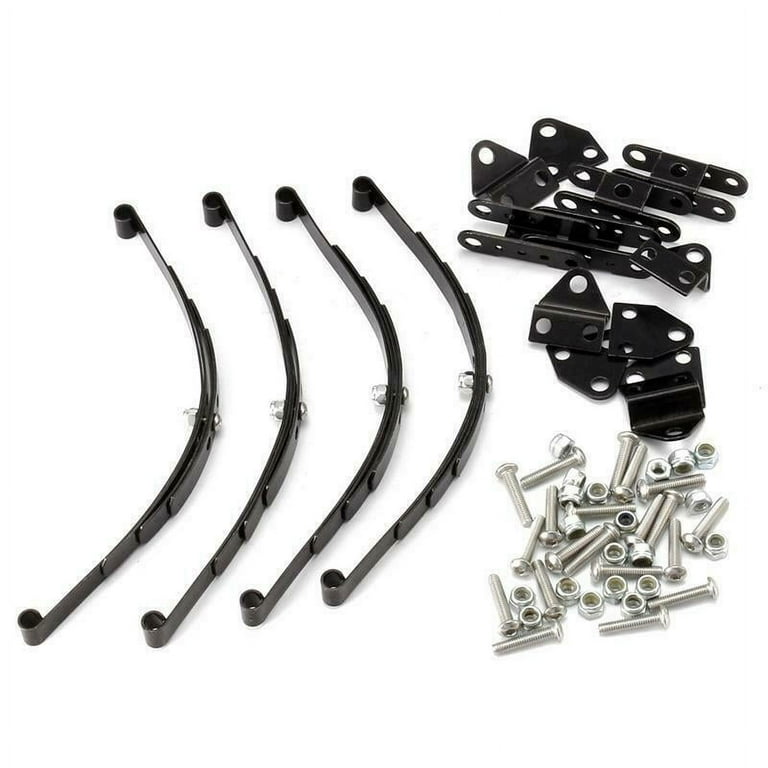 4Pcs Metal Leaf Spring Kit for Tamiya, Traxxas Trx4, Axial 4Pcs Metal Leaf Spring Kit for Tamiya, Traxxas Trx4, Axial