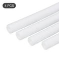 thumbnail image 3 of Uxcell Foam Tube Sponge Protective Sleeve Heat Preservation 10x20mm/0.4" ID 0.8" OD White for Pipe Insulation 4pcs, 3 of 5