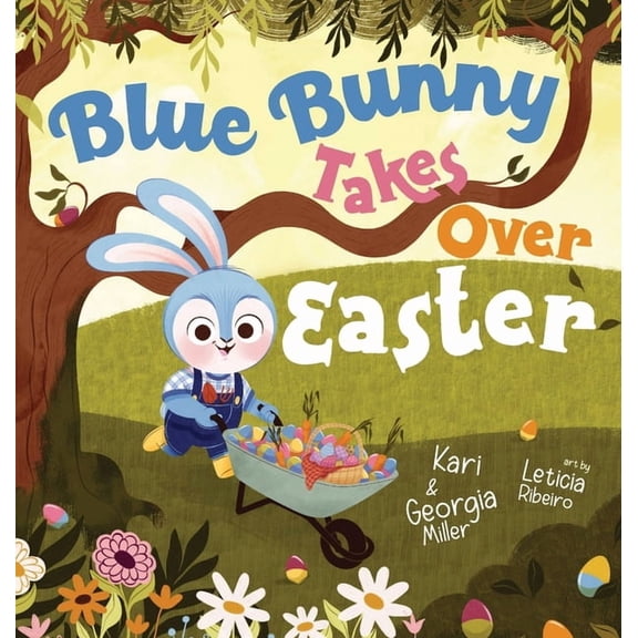 Blue Bunny Takes Over Easter, (Hardcover)