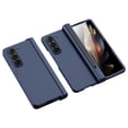 thumbnail image 1 of Carcasa protectora de una pieza para GalaxyZ fold5, carcasa de color sólido con todo incluido, conjunto de tres piezas para Samsung fold4 con ranura para lápiz, 1 of 1