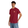 thumbnail image 6 of 'Freemason fire shirt' Unisex Heavy Cotton Tee, 6 of 12