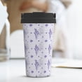 thumbnail image 6 of Daiia Stripes and Sprigs of Lavender Printed Stainless Steel Tumbler with Lid and Straw, Double Wall Vacuum Insulated Coffee Tumbler Travel Coffee Mug with Leak Proof Lid, 6 of 8