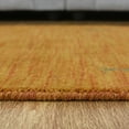 thumbnail image 5 of Rugsotic Carpets Handmade Rugs Hand Knotted Loom Runner 2'6''x12' Orange Wool for Indoor Use, 5 of 10