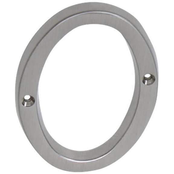 Schlage SC2-3006-619 Classic House Number 0, 4", Satin Nickel