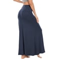 thumbnail image 5 of FFIY Jupe Longue Évasée Maxi Robe Maxi pour Femmes Jupe Taille Haute, 5 of 5