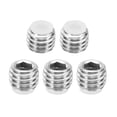 thumbnail image 1 of Unique Bargains M8x6mm Nylon Tip Grub Screw Hex Socket Head Cup Point Anti Slip Set Screws Internal Hex Drive Hardware 5 Pack, 1 of 5