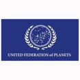 thumbnail image 1 of 3x5 Ft United Federation Of Planets Flag Polyester Printed Flags And Banners For Decor Hc51-3, 1 of 1