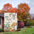 thumbnail image 4 of VOCHIC Hello Fall Garden Flag 12x18 Inch for Outside, Small Burlap Gnome Flowers Flags Yard Thanksgiving Holiday Outside Yard Decoration, 4 of 7