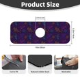 thumbnail image 2 of Sikiie Colorful Snake Splash Guard for Sink Faucet-1 PC Super Absorbent Fast Drying Mat Sink Gadgets-Splash Guard for Kitchen, Sink Mat, 2 of 7
