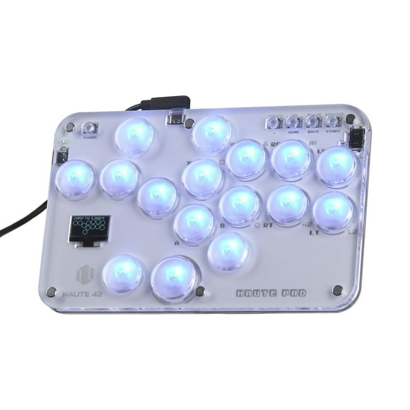 Controlador Arcade Stick Haute42 S16-C sin palanca para PC/PS4/Switch