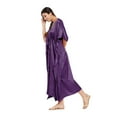 thumbnail image 5 of Oussum Womens Kaftans Satin Long Maxi Dress for Women Adjustable Size Caftans Plus Size Nightwear Evening Gown Beachwear Casual Dresses Online, 5 of 8