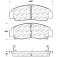 thumbnail image 2 of StopTech 309.07870 StopTech Sport Brake Pads;, 2 of 3