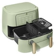 Beautiful 9QT TriZone Air Fryer, Sage Green by Drew Barrymore