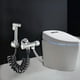 thumbnail image 5 of Manguera de Rociador de Bidet, Tomo de Resorte de Baña, Conector G1/2 Pulgadas 360 Grados Anti-Widing Free Stretching PU Tube para Binado de Binado, 5 of 7