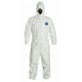 thumbnail image 2 of Dupont Hooded Coverall,Elastic,White,4XL TY127SWH4X0025VP, 2 of 2