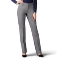thumbnail image 1 of Women's Lee Flex Motion Straight-Leg Pants Green Grey, 1 of 6