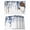 White Blue, variant on Blue Eucalyptus Leaves Placemats Set of 2, Cotton Linen Fabric Place Mats, Weeping Spring Botanical Summer Washable Decorative Table Mats Protector for Home Kitchen Dining Wedding Party Coffee Tables