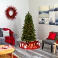thumbnail image 6 of Nearly Natural 6ft. Slim West Virginia Mountain Pine Artificial Christmas Tree, 6 of 7