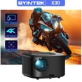 thumbnail image 2 of Proyector BYINTEK X30 Full HD 1080P Sistema de TV con licencia de Netflix Proyector de cine en casa con video LED LCD, WIFI, Dolby Smart y enfoque automático, 2 of 4