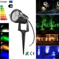 thumbnail image 3 of Led Césped Jardín Luz De Inundación Patio Patio Camino Proyector Lámpara Impermeable Blanco Frío Ac 85-265V 3 * 3W Guardurnaity HA024770-01, 3 of 6