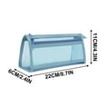 thumbnail image 2 of Estuche Transparente Para Lápices, Bolsa Con Cremallera De Gran Capacidad, Organizador De Papelería Visible, Bolsa Multiusos, Material De Oficina, Porta Pinceles De Arte, Neceser De Viaje., 2 of 7