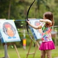 thumbnail image 4 of 6 flechas con ventosa, divertido juguete de tiro con arco para niños, juegos de interior y exterior, flechas de plástico, flechas de repuesto con ventosa para arco infantil, 4 of 7