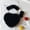 black, variant on Faux Fur Winter Women Handbags Cute Plush Ladies Heart Shaped Shoulder Bag Cute Female Clutch Purse Love Handbags Messenger Bag