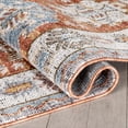 thumbnail image 5 of Well Woven Tenley Kestrel Vintage Floral Rust 2'7" x 9'10" Runner Rug, 5 of 8