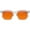 Clear (Orange Lens) - 1 Pair, variant on ERA Blue Light Glasses for Women Men, Oversized Frame with Orange Lens and UV400 Protection, Anti-Reflective & Anti-Glare, Computer & Screen Glasses, Black (Pack of 1)