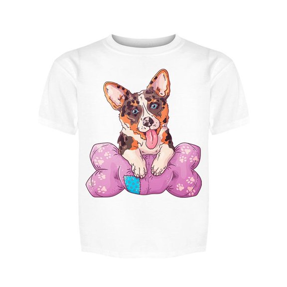Bone Pillow, And A Corgi Tee Girl's -Image by Shutterstock