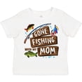 thumbnail image 3 of Inktastic Gone Fishing with My Mom Boys or Girls Toddler T-Shirt, 3 of 5