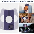 thumbnail image 2 of Compatible with Magsafe for iPhone 14 Pro Silicone Case（2022, Magnetic Liquid Silicone Protective Shockproof Bumper Rubber Gel Shell Cover for iPhone 14 Pro 6.1" 2022 - Deep Purple, 2 of 7
