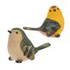 thumbnail image 1 of Decorative Bird 2Pcs Resin Ornament For Homeowners Garden Enthusiasts Indoor And Outdoor Settings, 1 of 3