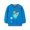 Kids Sweatshirt - Blue, variant on REDARER Space Rocket Planet Graphic Soft Boys Crew Pullover for Spring Autumn School Daily Play Casual Comfort Tops,4-5 Years