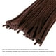 thumbnail image 4 of Uxcell Limpiapipas de 30cm/12 pulgadas Chenille para manualidades DIY Marrón 100 Paquete, 4 of 6