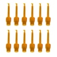 thumbnail image 2 of Almencla 12 Pieces Fishing Lure Display Clips Compact Portable Sturdy Alloy for Fly Tying Yellow, 2 of 8