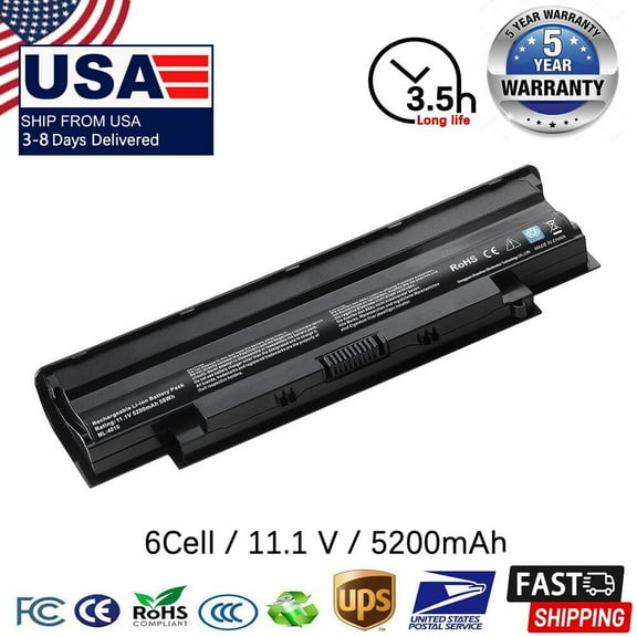 XYZ Sales 5200 mAh Power Battery for Dell Inspiron N5010, N5030, N5040
