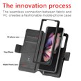 thumbnail image 2 of Compatible avec Samsung Galaxy Z Fold 3 Étui en Cuir, Étui Portefeuille avec Porte-Cartes Étui de Protection, 2 of 4