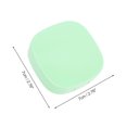 thumbnail image 3 of Unique Bargains 1 Set Contact Lens Case Simple Square Lens Storage Case Green, 3 of 5