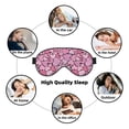 thumbnail image 4 of Rocae Sweet Heart for Mask for Women Men, Luxury Eye Cover Eye Shade with Adjustable Strap for Travel, Nap, Meditation, 4 of 7